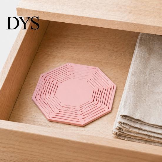 Flat Storage Cup Holder Mesh Coaster And Drink Carrier, Silicone Reusable Non Slip Bottle Holder, 2 in Modern Table Decor 1 Portable Mat Bag,