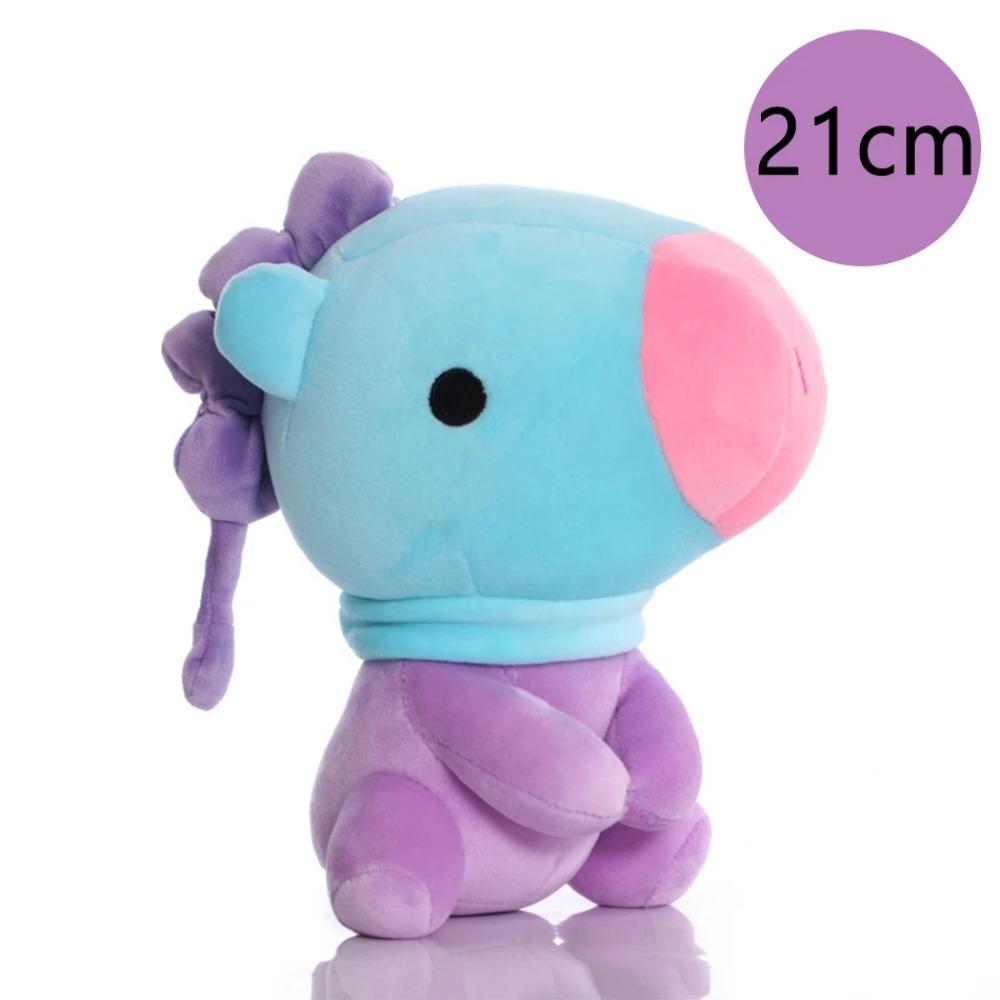 Gorące BTed 21 Pluszowe Zabawki Kawaii Mini Breloczek Anime Wisiorek Ozdoba dla Dzieci 12-22cm Akcesoria Bt Miękkie Pluszowe Zwierzątka Lalka Prezent