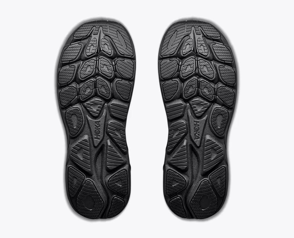 1176572-BLCKP Hoka Clifton 11 "Black/Black/Pewter" (Men's)