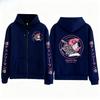 Uomo e Donna Felpa con Zip e Cappuccio Chainsaw Man Maglione Giacca a Manica Lunga Pochita Anime Primavera e Autunno Top Inverno