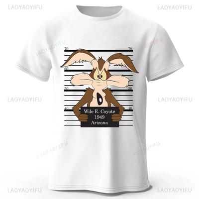 Wile E Coyote Kreslená Trička s Potiskem Věřte Mi, Jsem Inženýr Módní Bavlněné Y2k Klasické Vtipné Pánské Tričko Letní Camisetas