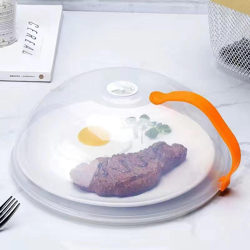 High-Temperature Resistant Microwave Lid: Anti-Splash, Anti-Oil, Fresh-Keeping, Universal Fit for Hot Dishes and Rice