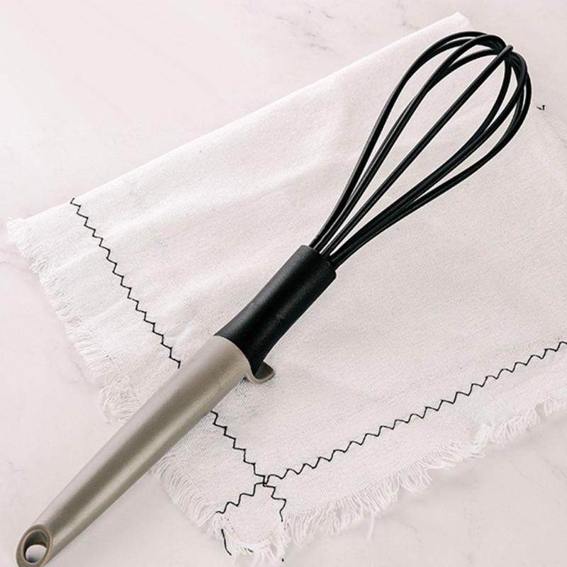 Portable Nylon Whisk Portable Manual Beaters Ideal For Mixing Eggs, Batter, And Cream Without Scratching Cookware