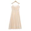 2025 Spring/Summer Slim Fit Sweet Vacation Draped Pleated Long Camisole Dress for Women