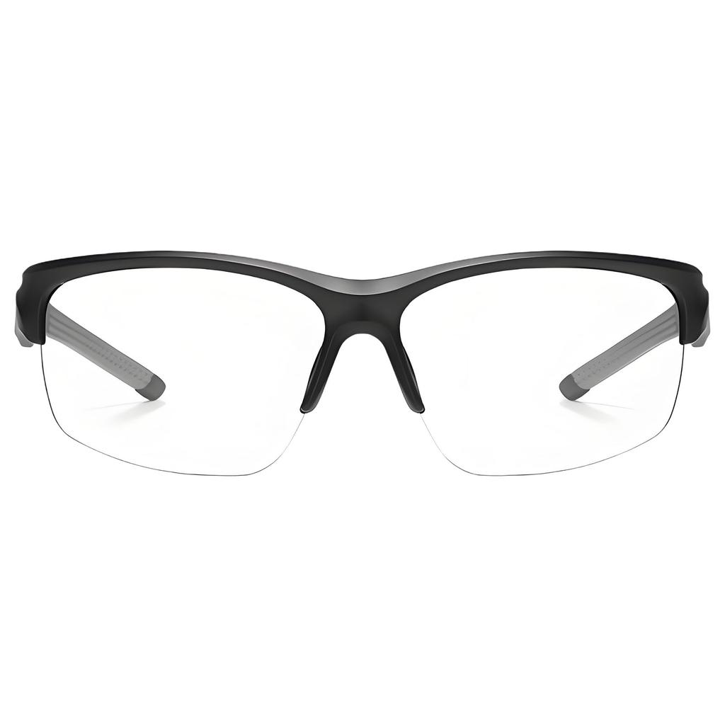 FEISEDY Sports UV Half Photochromic for Men and Perfect for Driving and No B1607 Sunglasses, Protection, Frame, Gray, Women, Travel, Stylish,