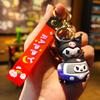 Tram Sanrio Kuromimi Keychain Cartoon Small Gift Doll Machine Car Keychain Gift Push Gift Cute Personalized Gifts Y2k Fashion
