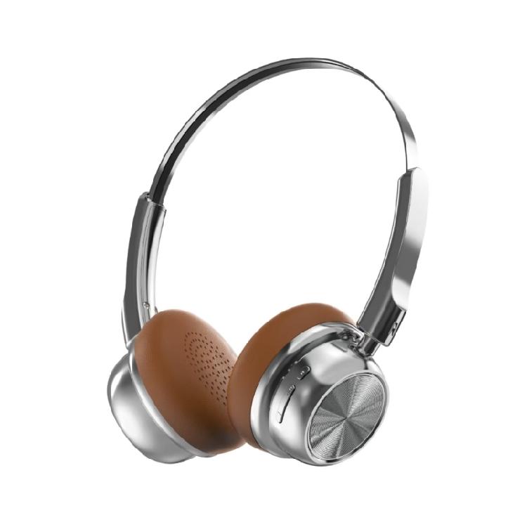 

Vintage Inspireds Bluetooth-compatible Headphones Metal Structure Enhanceds Noise Isolation 5.4 Connectivitys коричневий