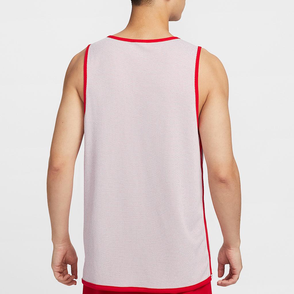 Nike Lagerbestand Wendbar Atmungsaktiv Vielseitig Bequem Basketballweste Herren Tops Universitätsrot IB8827-657