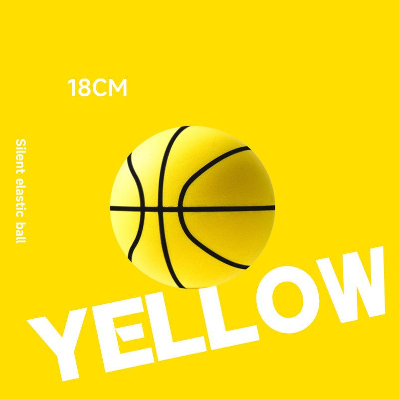 18/21/24Cm Odbijająca Niema Piłka Halowa Cicha Koszykówka Z Obręczą Wysokoelastyczna Lekka Mini Koszykówka Prezenty Dla Dzieci