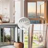 New V Shape Weather Stripping Self-Adhesive Foam Material Door Seal Strip Weatherproof Stopper Door Frame