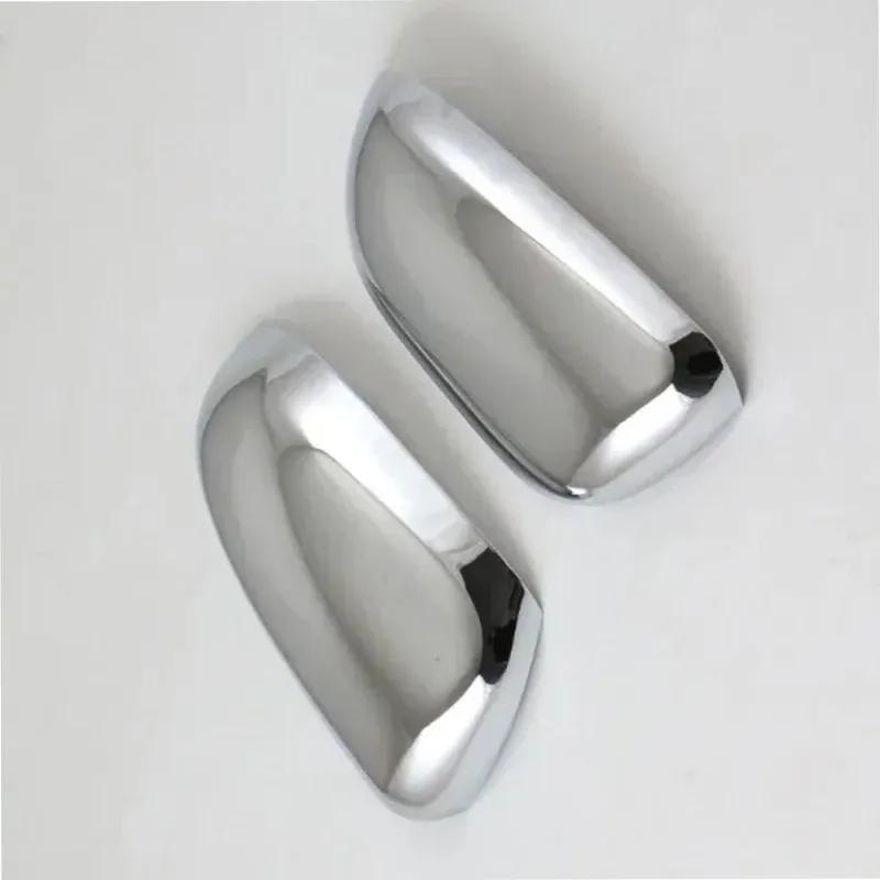 For Kia Rio 4 X-line 2017 2018  ABS Chrome Side Door Mirror Cover Trim Rearview Mirror Caps Auto Exterior Accessories