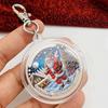 Santa Claus coins, New Year gifts, New Year's greetings, Christmas snowman, bells, commemorative medals, creative decorations, keychain
