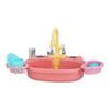 Kitchen Sink Play Set Plastic Interactive Pretend Kitchen Sink Toys for Kids Over 3 Years Old