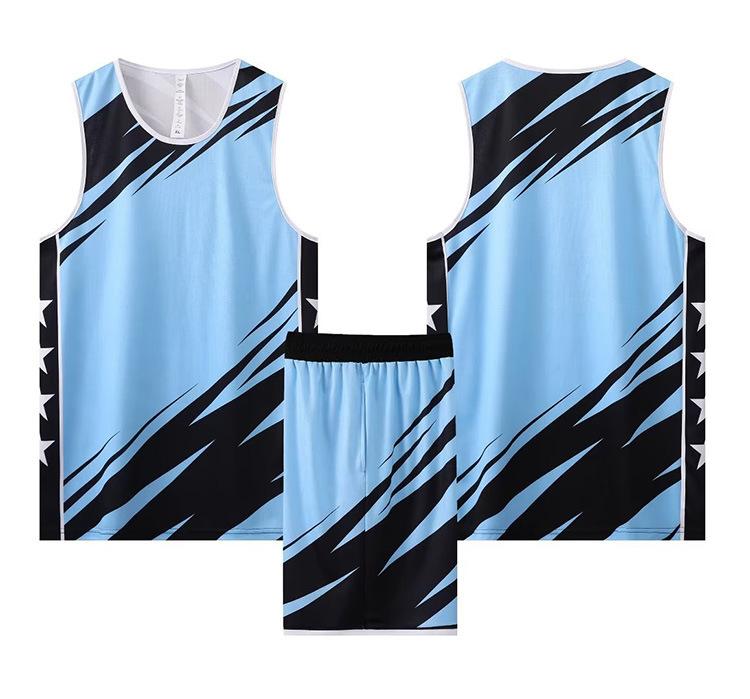 New Basketball Suit Men'S Adult Children'S Vest Training Suit Competition Team Suit Women'S Jersey Clothing Adult