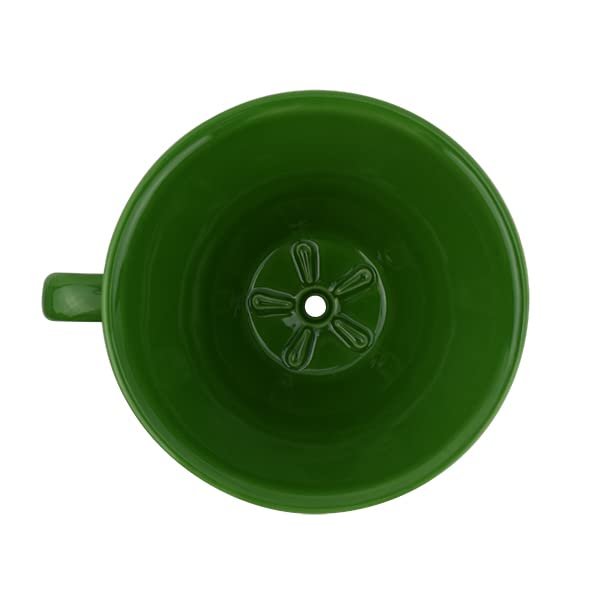 St. Anthony Coffee Dripper F70 Green, Ceramic, Hasami Ware, Made In Japan, 2-3 Cups
