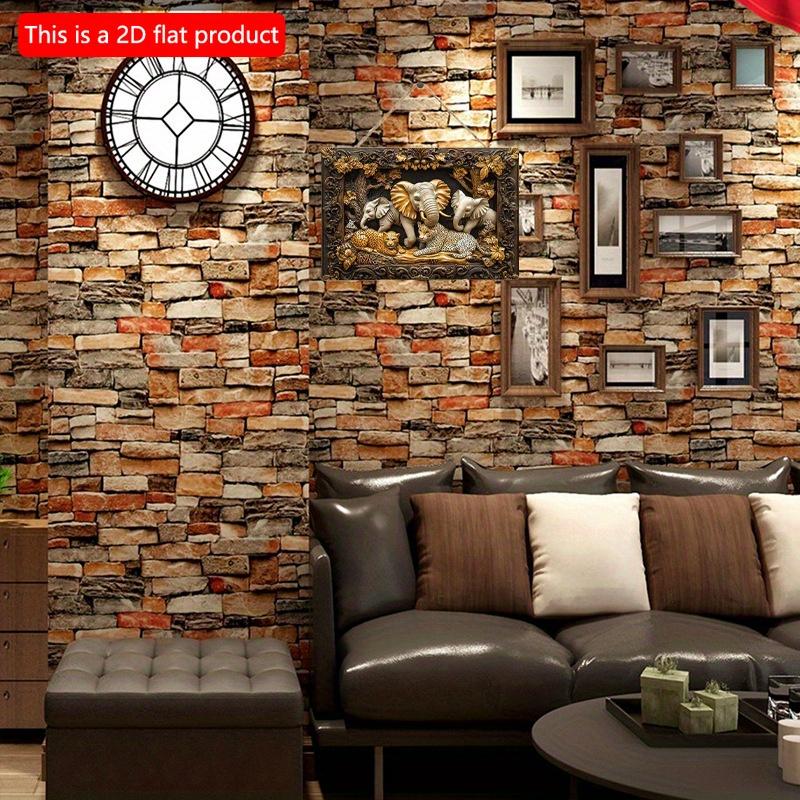 2D Flat Wooden Sign 30*20cm Vintage Elephant & Leopard Jungle Scene Wooden Wall Art, Decorative Sign for Home, Office, or Outdoor Decor, Perfect Room