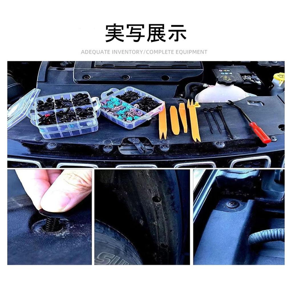 LUYING Bumper Clips Push Rivets Bumper Clip Cover Retaining Clips Nylon for Vehicles Black 20pcs Nissan/Mitsubishi/Suzuki/Honda/Daihatsu (Black)