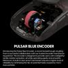 Pulsar Gaming Gears X2H Mini Clear Black Wireless Gaming 26000 DPI Optical PAW3395 Mouse, Ultra-Lightweight 52g, Ambidextrous, 2.4GHz, 1ms, Sensor,