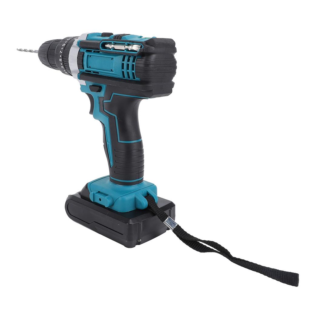 Power Drill Set with LED Light Bits 21V 25 Plus 3 Plus 2 Gear Setting Brushless Motor Professional