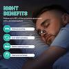 Magnetic nose strips, reduce snoring, improve sleep (30 days, black)