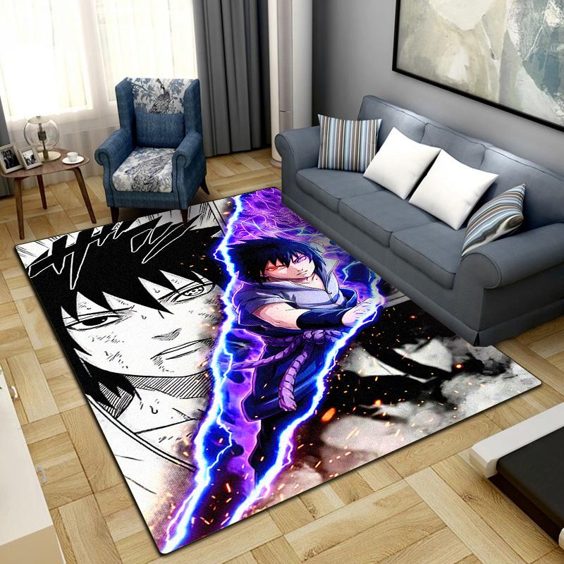 Anime-Naruto Area Carpet for Living Room Bedroom Home Decor Cool Movie Mat Floor Mat -LXR71