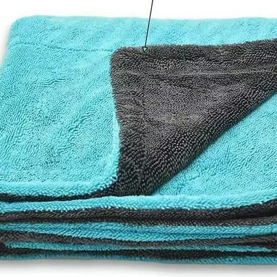 Double-sided Braided Car Wash Towel - Absorbent and Durable