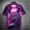Cartoon Sexy Girl Pattern Men's T-Shirt 3d Printed Oversized T Shirts For Men Personality Harajuku Short Sleeve Tops Clothing