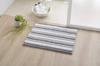 IKEHIKO Corporation Pecora Bath Mat, Antibacterial, Odor-Resistant, High-Count, Plush, Non-Slip, Absorbent, Approx. 50 X 75 Cm, Gray #3487629