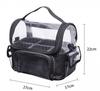 Reise Kulturtasche Transparente Kosmetiktasche Mit Trennwand Griff Make-up Organisierte Aufbewahrungstasche Unterarm Schultertaschen