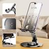 Infinite Rotation Mobile Phone Holder Alloy Material Flat Bracket New Desktop Stand