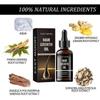 Revitalize Hair Growth Oil with Ginseng & Herbs for Strong, Thick, Shiny Hair