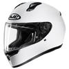 HJC HELMETS Motorcycle Helmet, Full Face, Ventilated, Internally Detachable, C10 Solid, HJH232, White, 2XS (52-53cm)