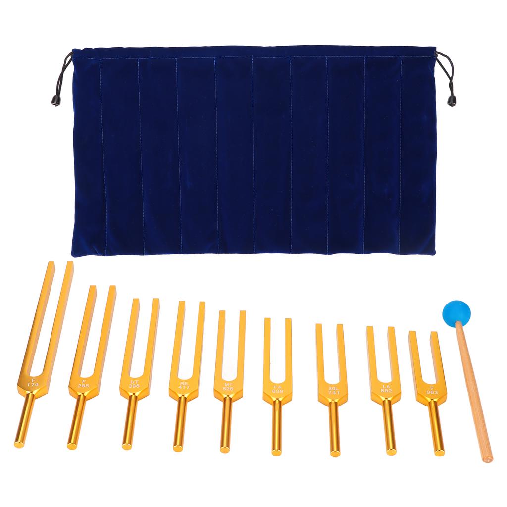 Tuning Fork Set Aluminium Alloy Resonant Tuning Fork Tuning Fork Virbration Instrument