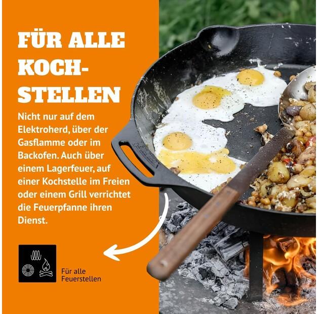 Гриль-сковорода Petromax fp25h-t с ручками 25 см