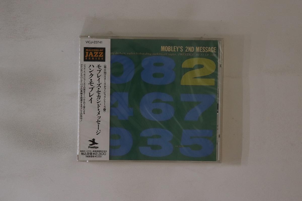 

CD ХЕНК МОБЛІ - Друге повідомлення Моблі VICJ23741 PRESTIGE 1992 Японія Обі Джаз Вживаний