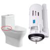 Univerzální ventily pro toalety s dvojitým splachováním, nádržka na vodu, dvojité splachování, vypouštěcí ventily, splachovací tlačítko, část nádržky na vodu pro domácí toalety s sedátky