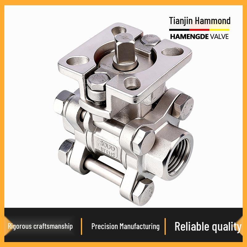 Hammond VQ11F/16P Stainless Steel Ball Valve with Pneumatic/Electric Actuator