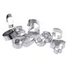 9 Pcs Stainless Steel Numbers Cookie Stencil Biscuit Cutter Tool Set Baking Mode top sale
