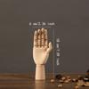 Artist Manikin Hand Movable Joint Wood Model Right Desk Decoration Ornament Versatile