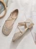 Fashion Vintage Literary Mary Jane Single Shoe Women 2025 New Spring with Skirt New Chinese Women Gentle Shoes Sandals Women