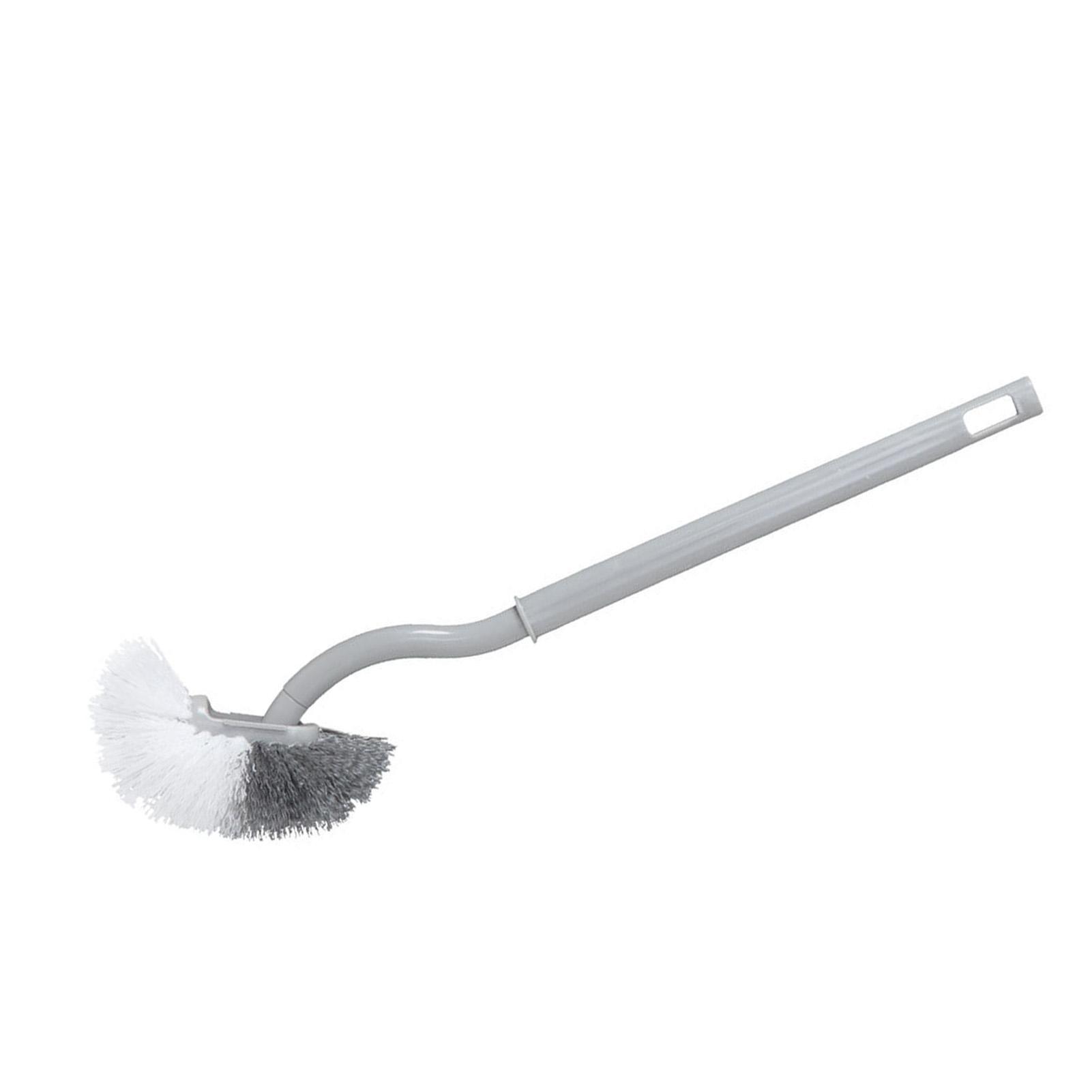 

S Shaped Toilet Brush Hanging Hole Space Saving Toilet Multifunctional Scrub Brush for Bathroom Household