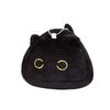 Soft and Cute Black Kitten Pillow Plush - Perfect Gift for Girls' Birthdays