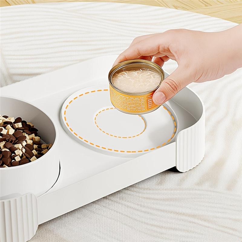 Pet Cat Bowl Elevated Cat Feeder Large Capacity Pet Feeding Bowl For Small Dogs Cats Pet Supplies