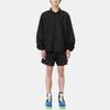 WE11DONE Casual Shorts Unisex Black Moderate WD-PT3-21-260-U-BK