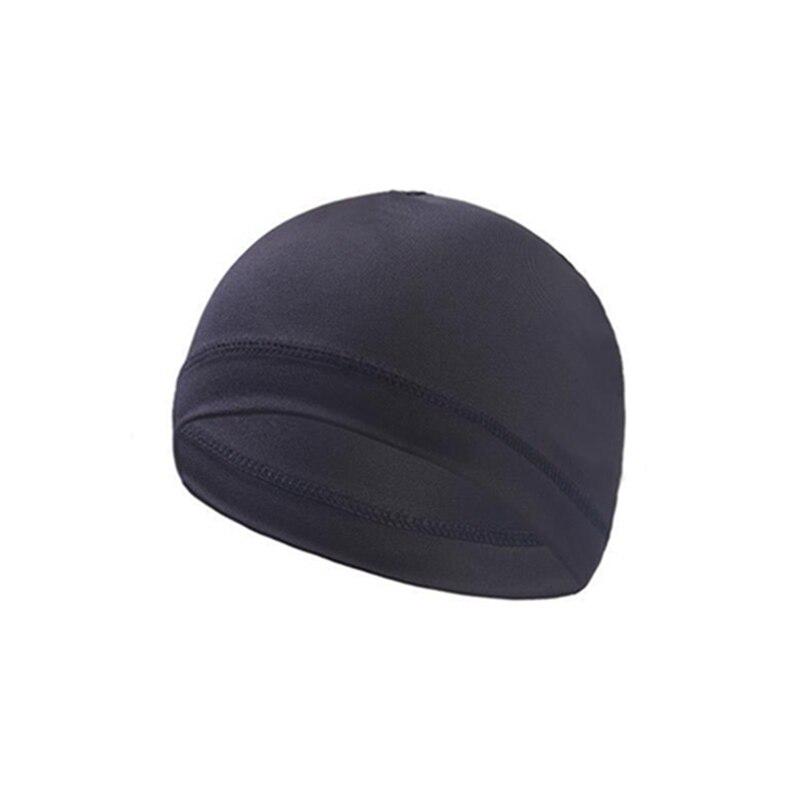 Gorro de ciclismo que absorbe el sudor, gorro deportivo con protección UV, elástico, de secado rápido
