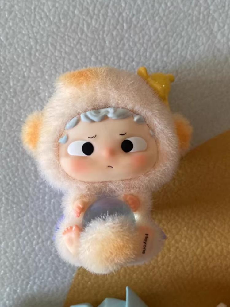 Heyone New Mini Lost Time Town Series Mini Cute Beans Trendy Action Figures Collectible Model Surprise Toy For Kids Adults Children's Birthday Gift