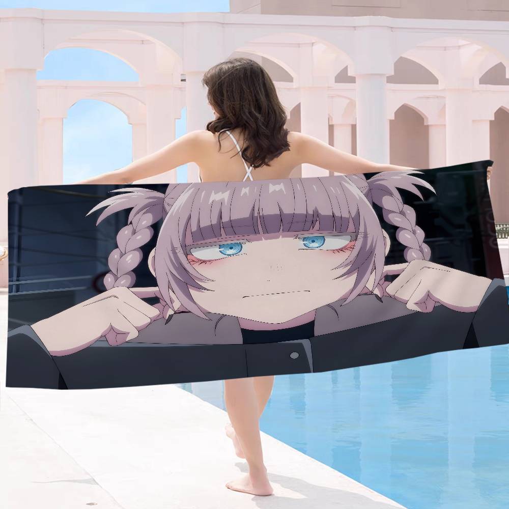 Call Night Nanakusa Nazuna Microfiber Blanket Quick Drying Beach Towels Oversized Printing Super Absorbent Pool Towel Blanket
