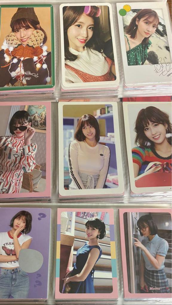 [USED] Twice Momo trading cards bulk sale
