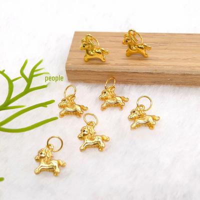 Zodiac New Year Lucky Horse Necklace Pendant - Cute and Creative Auspiciousness Accessory