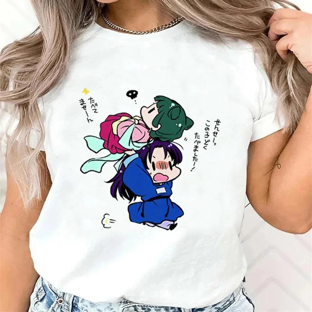 

Kusuriya No Hitorigoto tshirt girl Vintage Psychedelic kawaii t shirt Classic Comfortable Retro streetwear Breathable Women 4XL